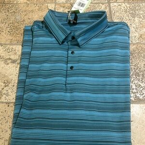 NWT MENS ADIDAS GOLF SHIRT